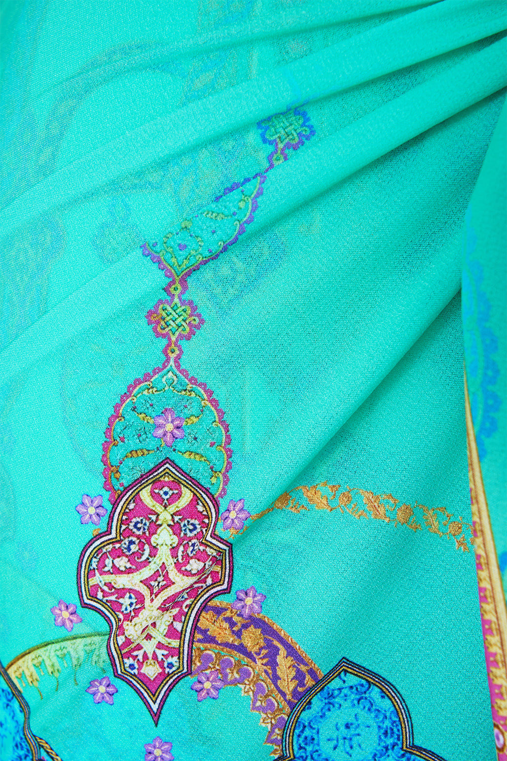 LAYERED MAXI SARONG WITH TIE FRONT THE CONCUBINES CORRIDOR - 7