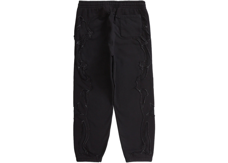 Supreme Supreme Western Cut Out Sweatpant Black outlook