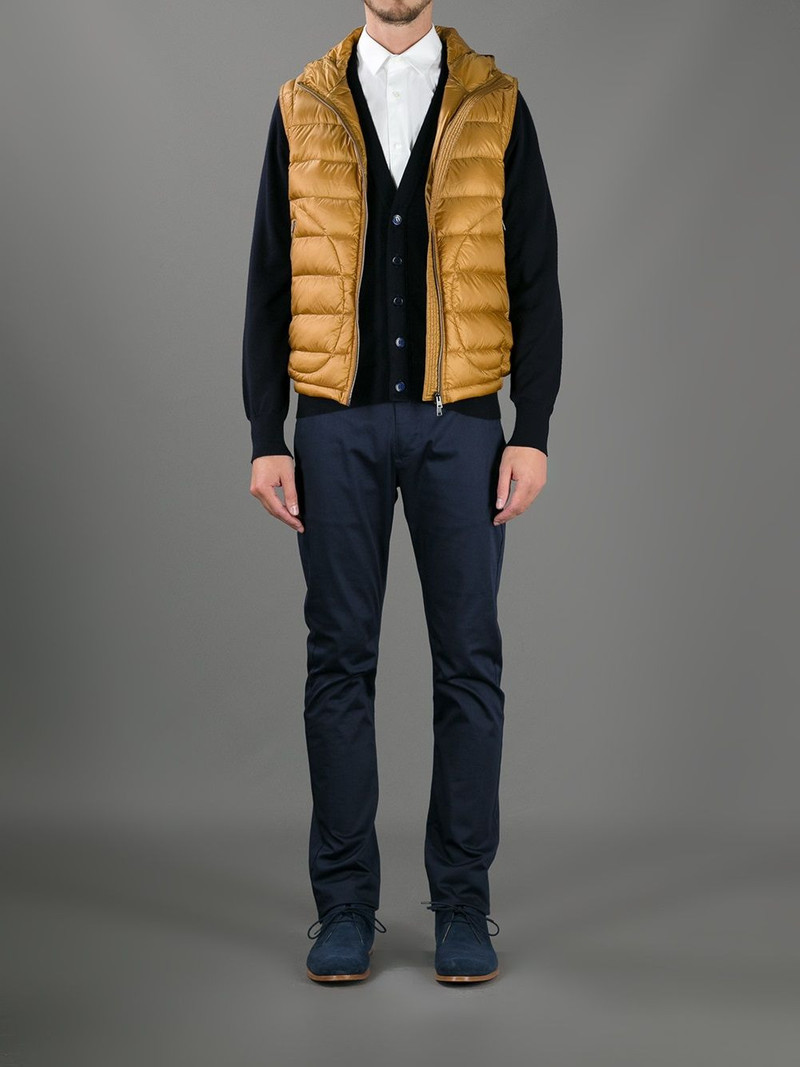 Herno padded gilet outlook