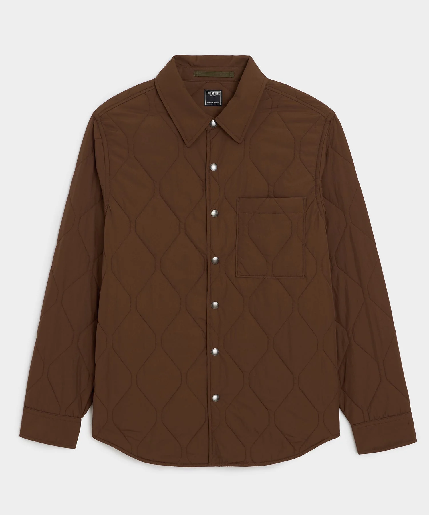 Quilted Filled Shirt Jacket - 1