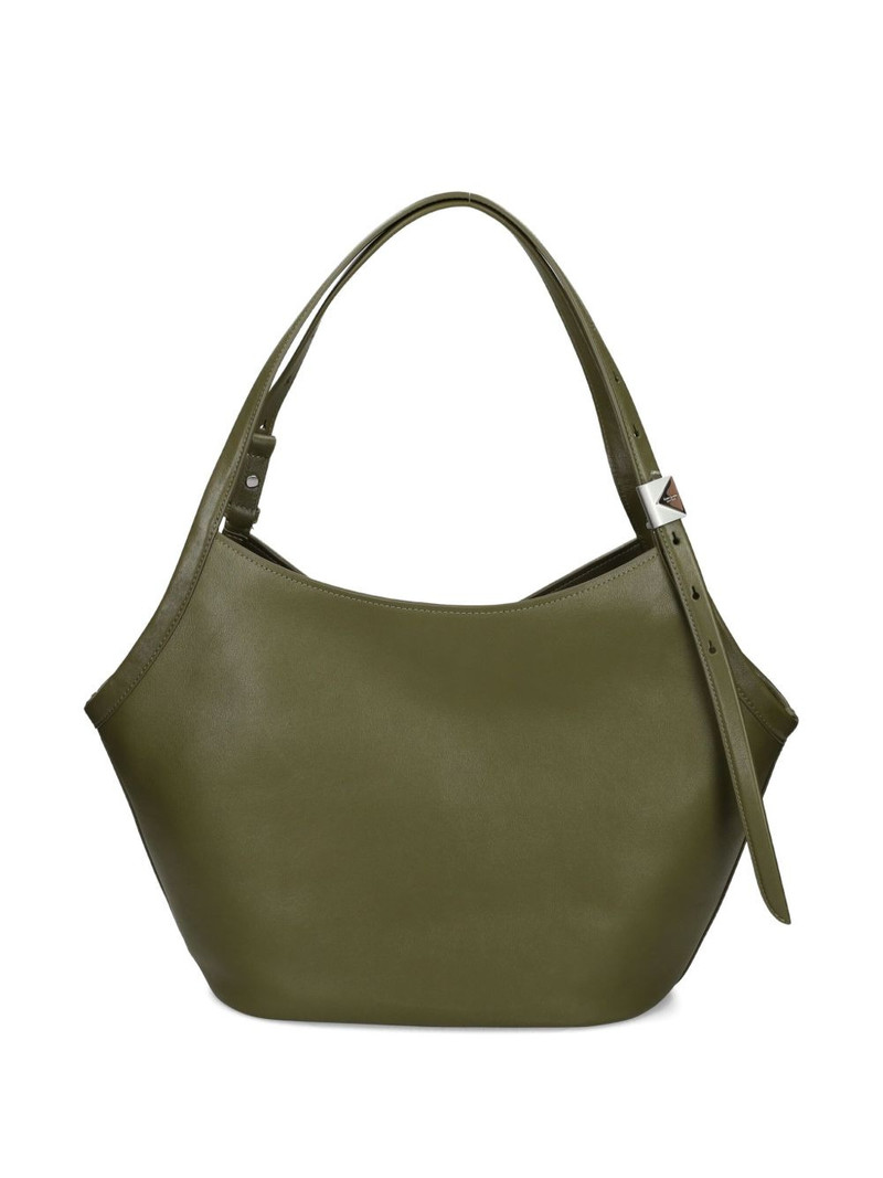 Deco Tulip leather tote bag 3