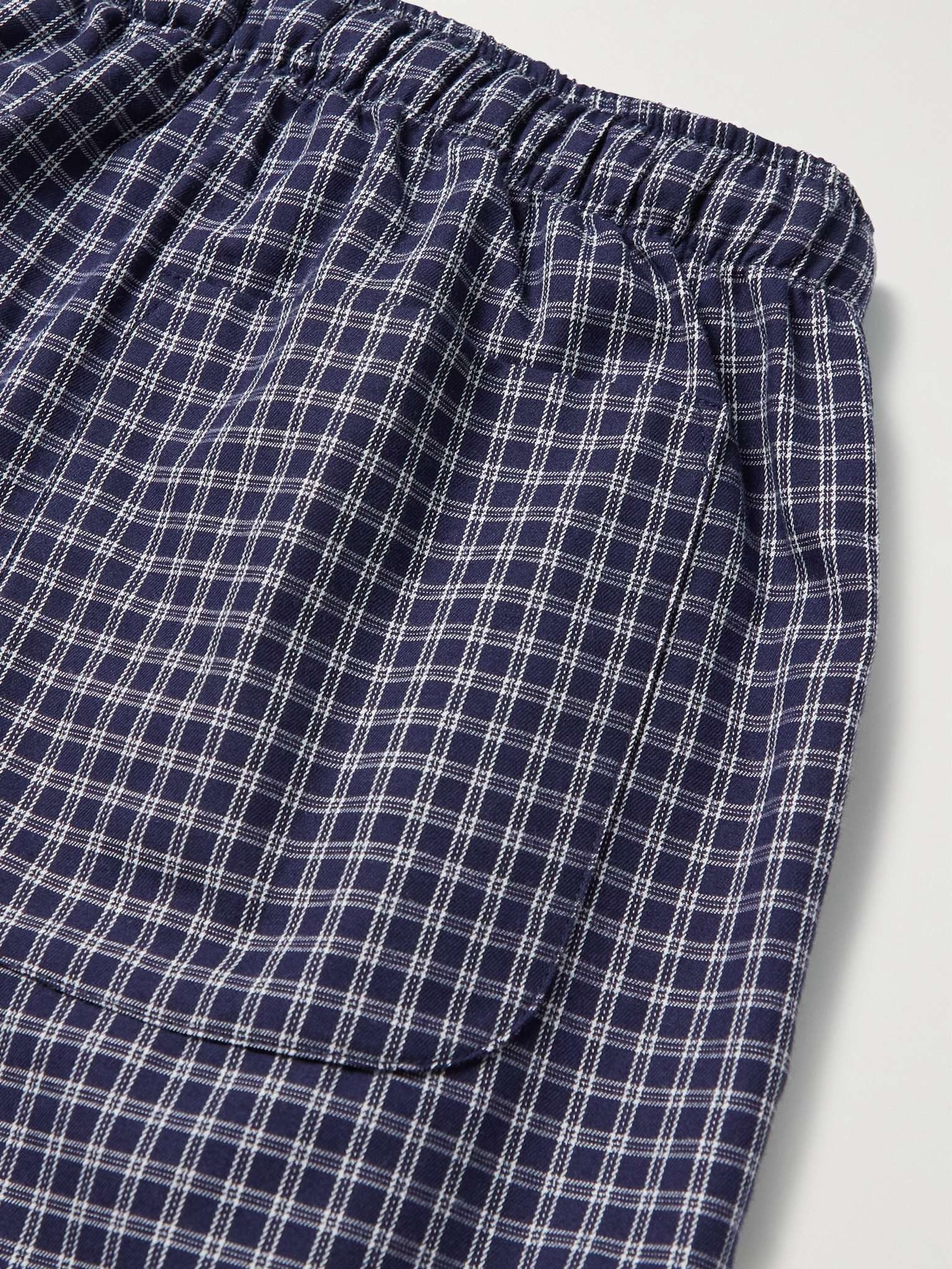 Braemar Checked Cotton-Flannel Pyjama Trousers - 4