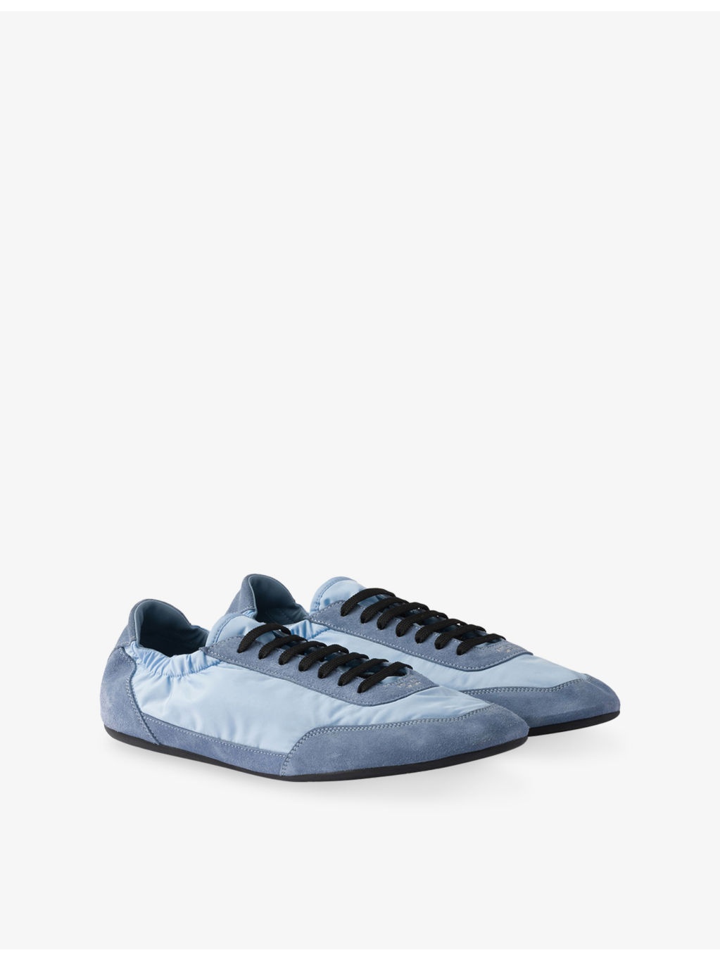 Collapse Re-Nylon and Suede Low-Top Trainers - 3