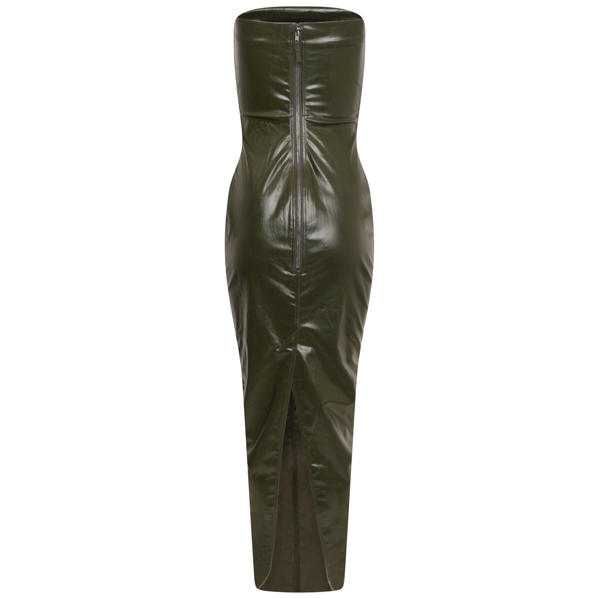 green emerald velvet dress Rick Owens Tank Dress  MAUVE