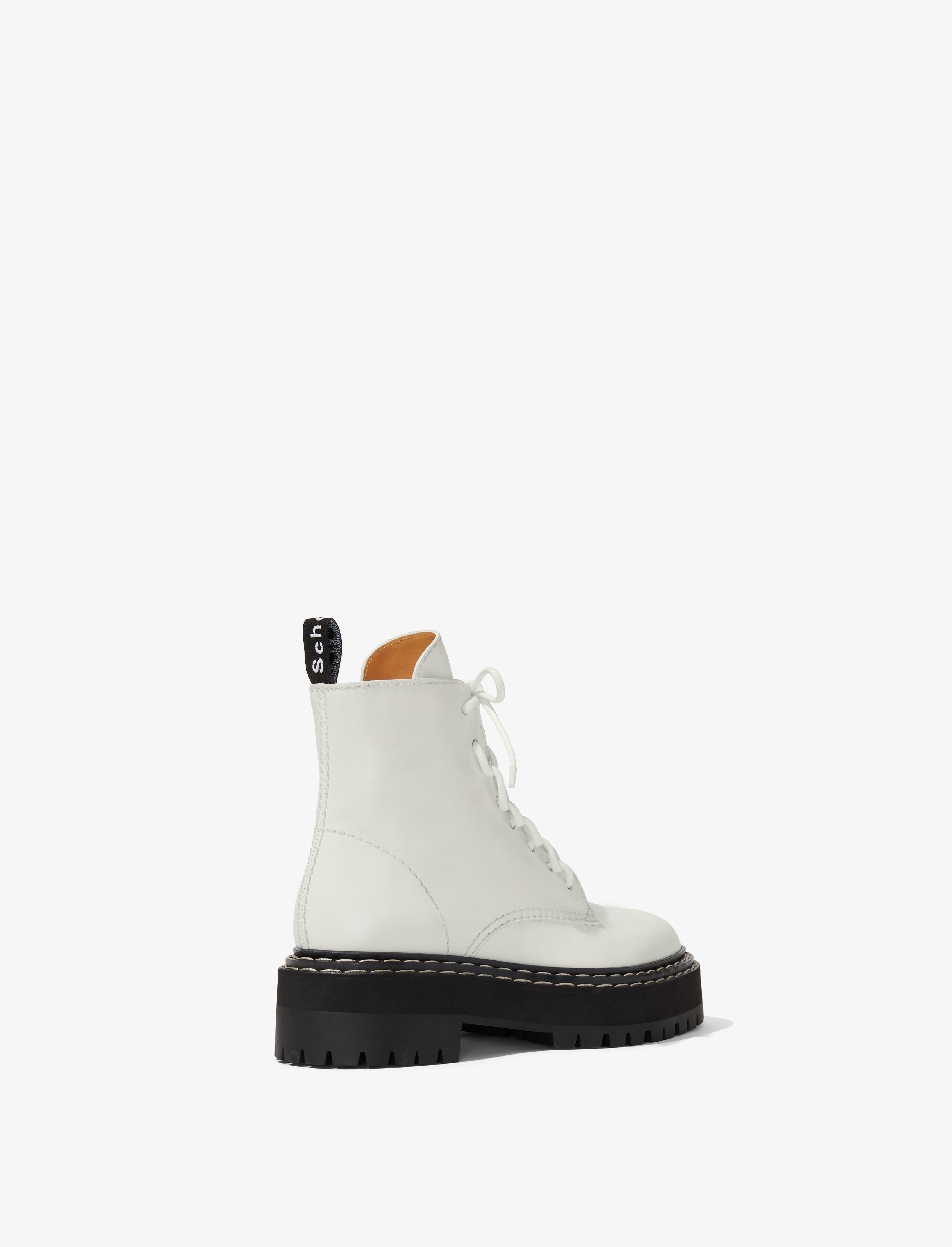 Lug Sole Platform Combat Boots - 3