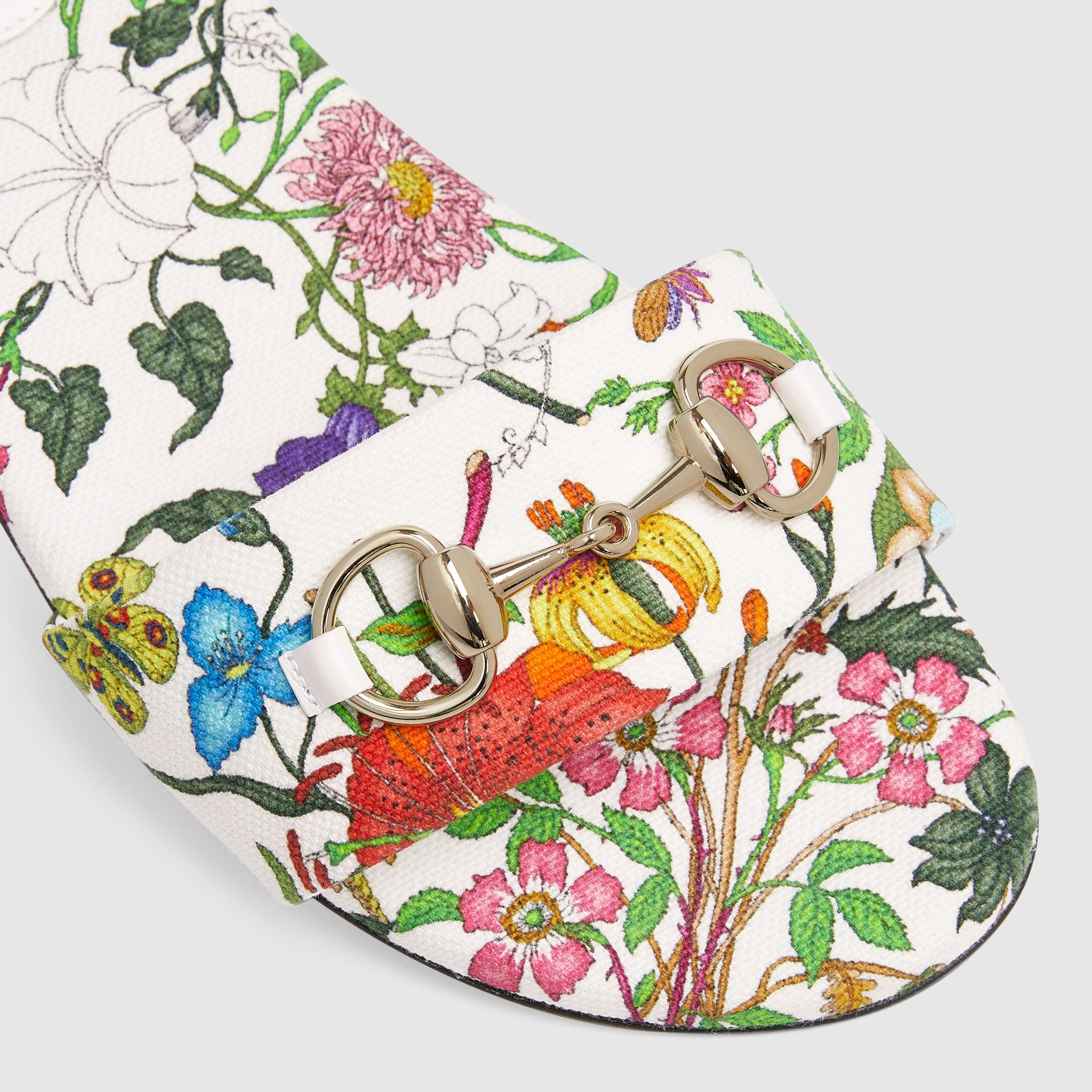 Women's slide sandal with Horsebit - 5