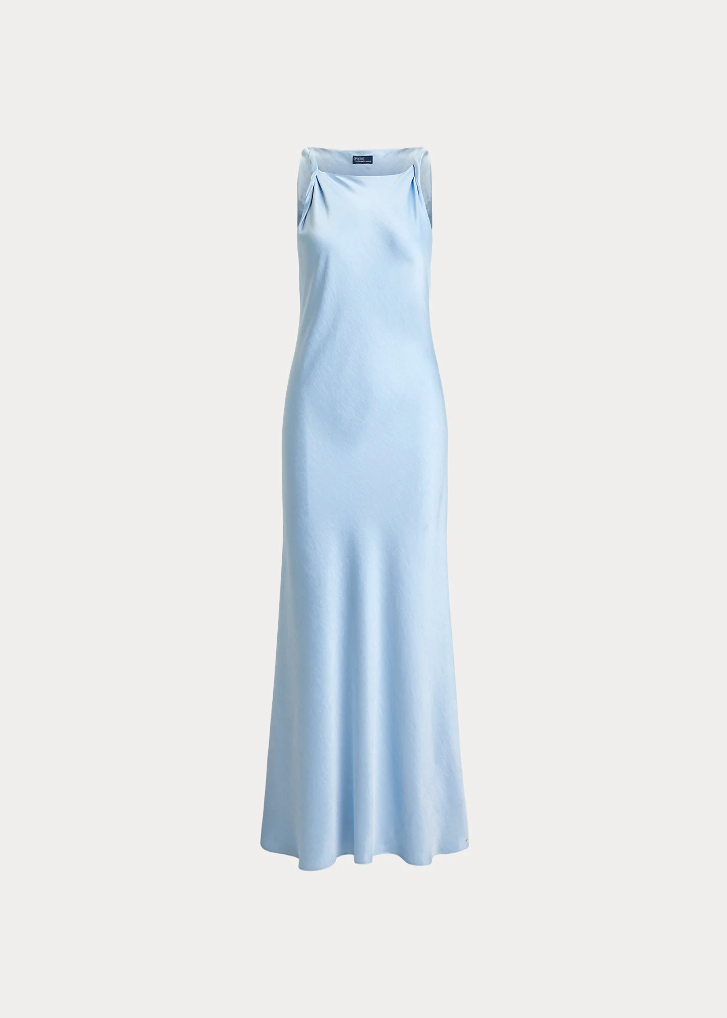 Twisted-Strap Satin Dress - 1