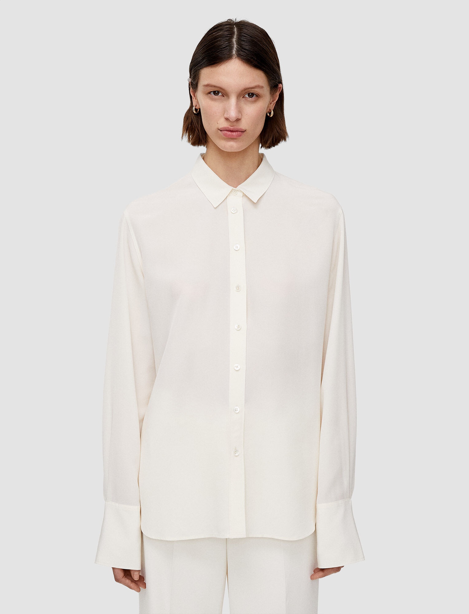 Silk Crepe de Chine Joe Blouse - 3