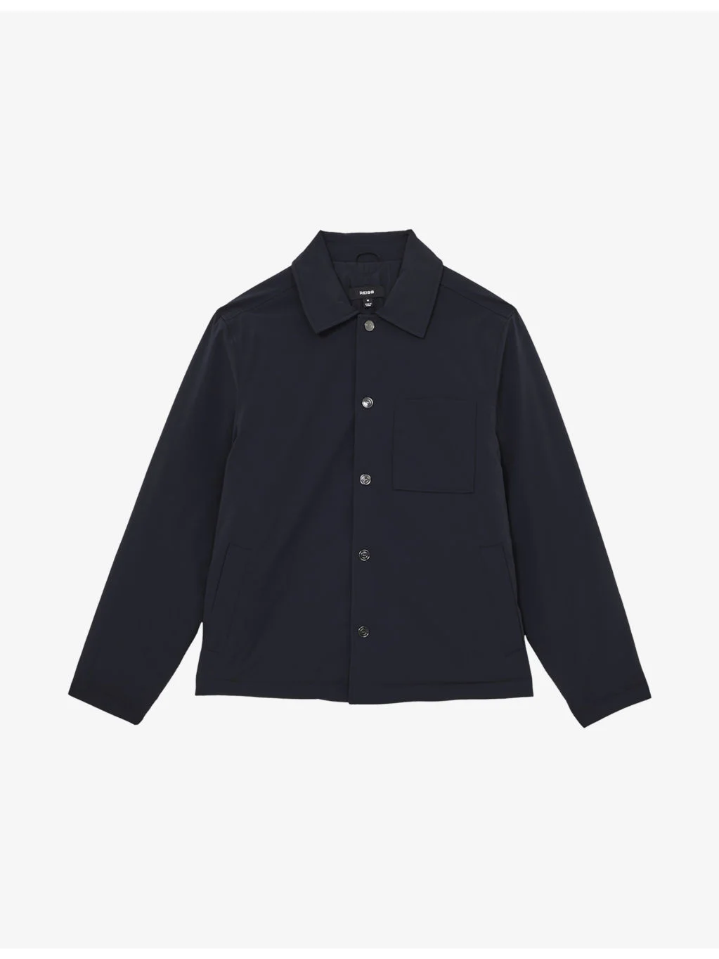 Parker Patch-Pocket Stretch-Nylon Overshirt - 1