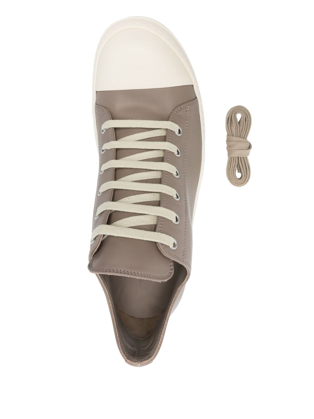 leather sneakers - 4