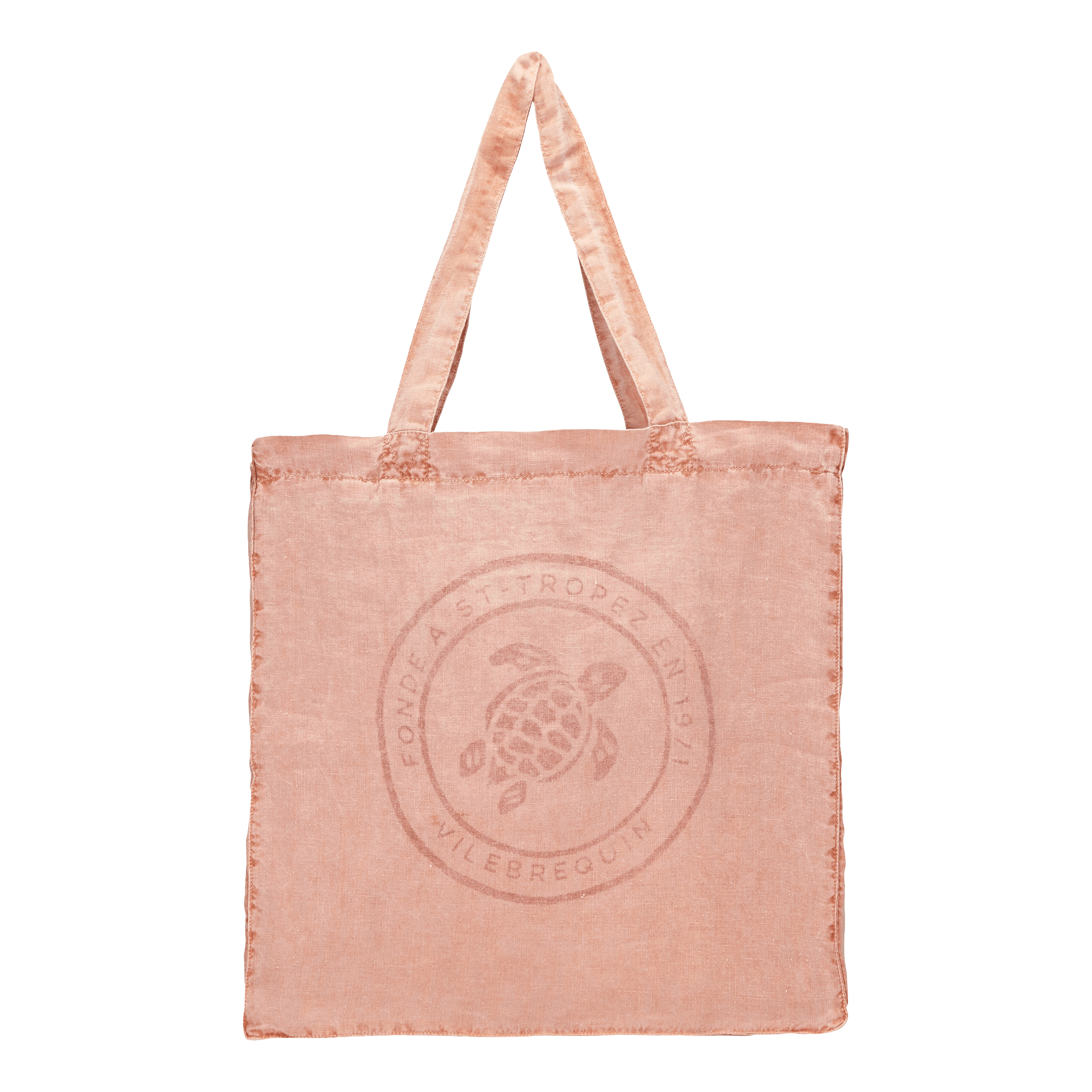 Linen Turtle Unisex Tote Bag Mineral Dye - 2