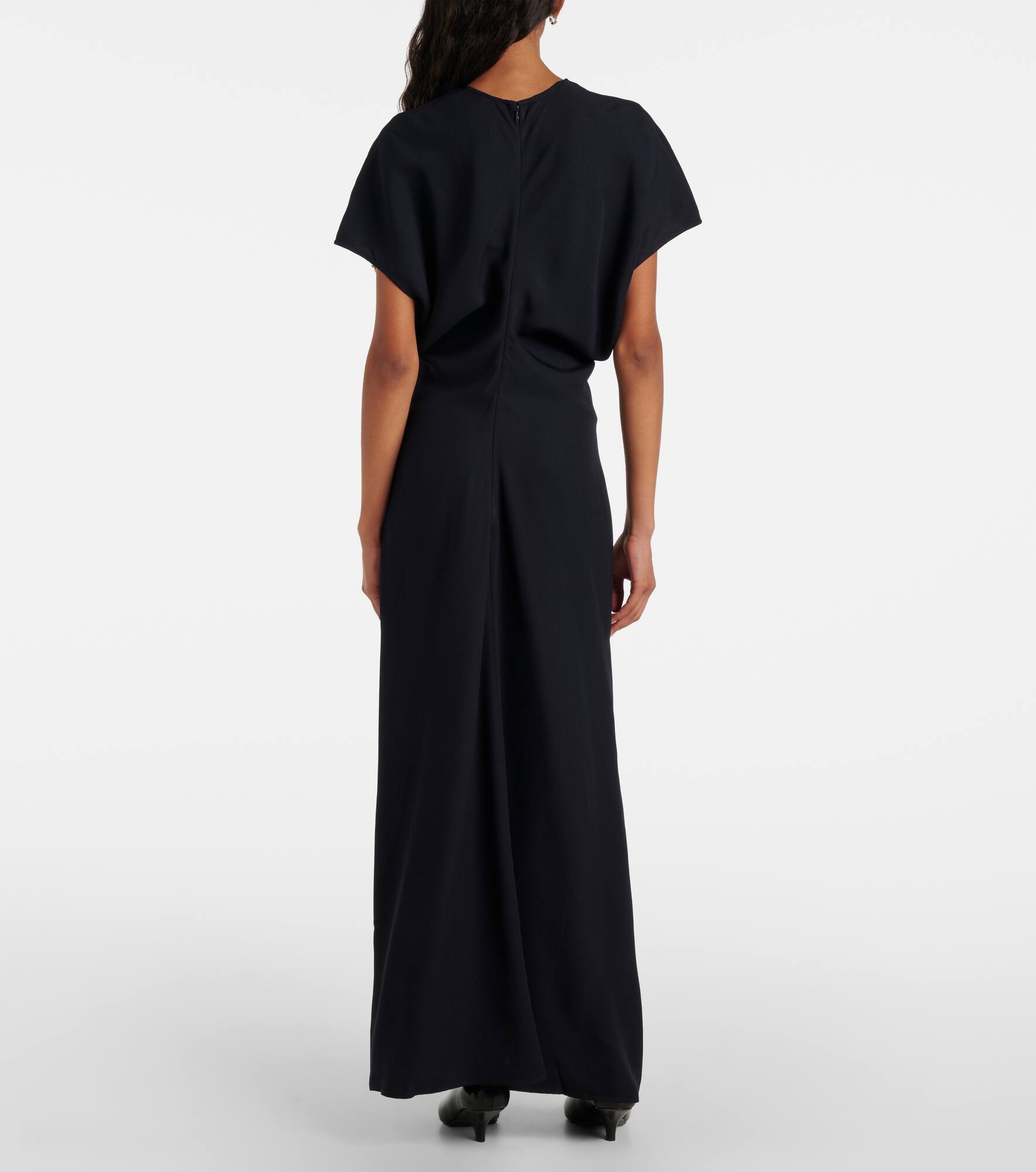 Slouch draped maxi dress - 3