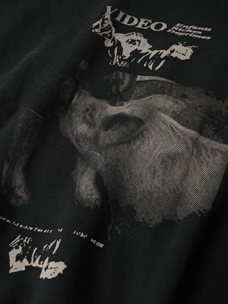 Benny's Video Printed Cotton-Jersey Hoodie Black 5