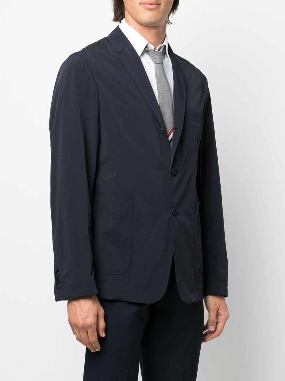 RWB-loop single-breasted blazer - 3