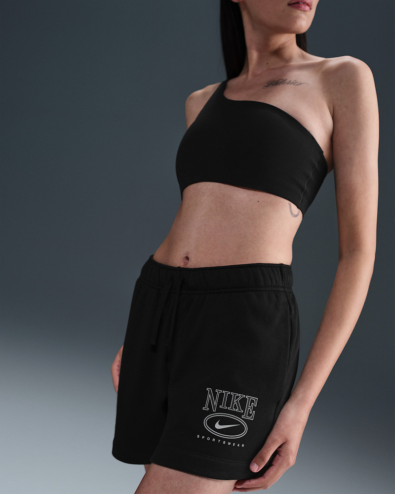 Nike Nike Sportswear Club Fleece Women's Mid-Rise 4" Graphic Shorts outlook