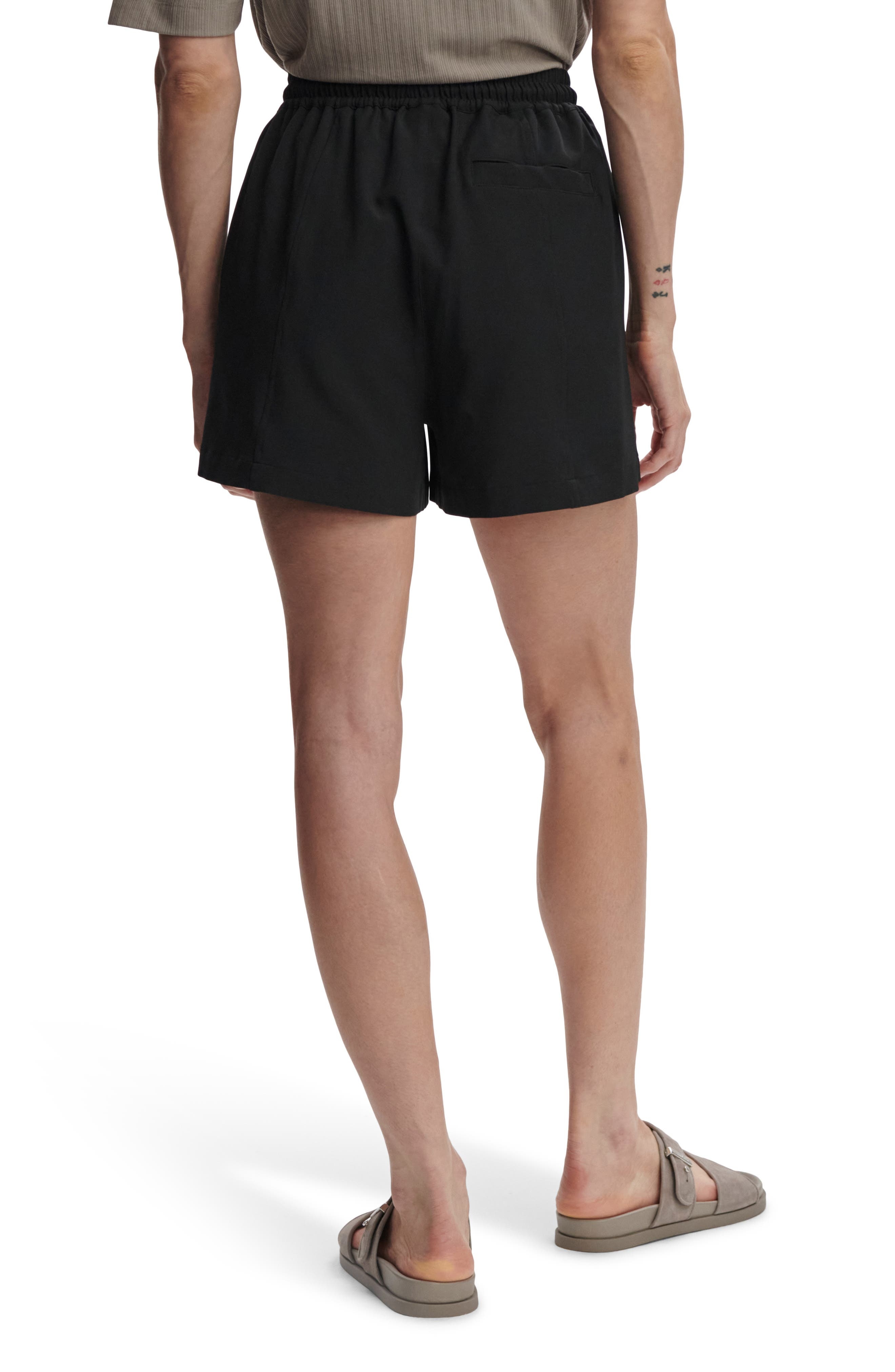 Varley Esmond Drawstring Shorts in Black at Nordstrom - 2