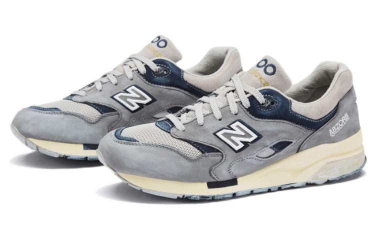 New Balance 1600 'Gray Cream Dark Blue' CM1600VG - 2