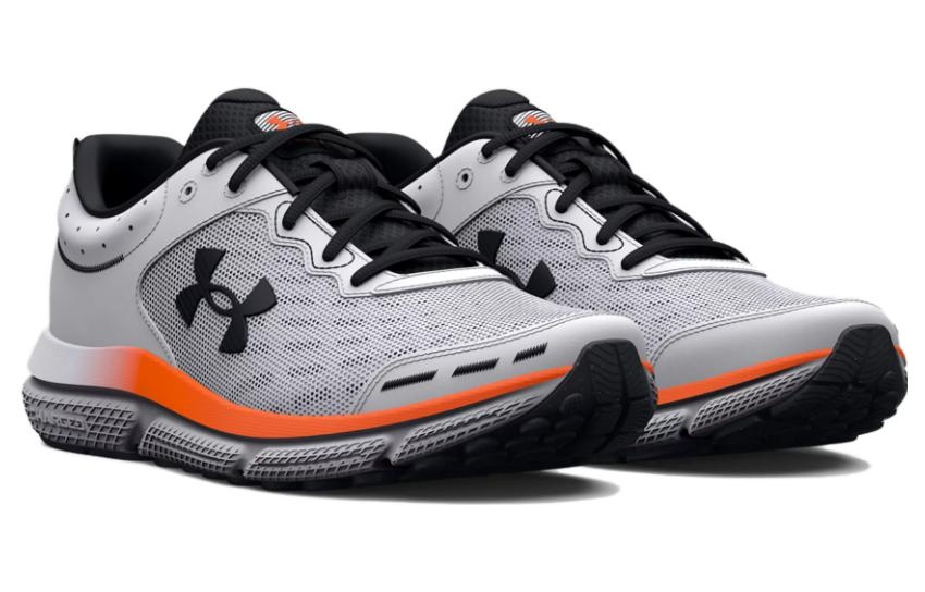 Under Armour Charged Assert 10 'White Black Orange' 3026175-101 - 3