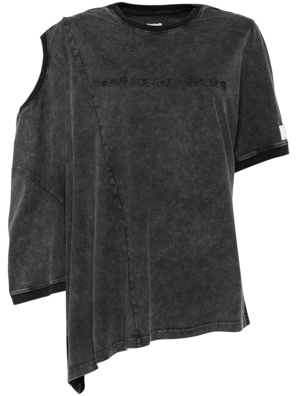 double-neck T-shirt - 1