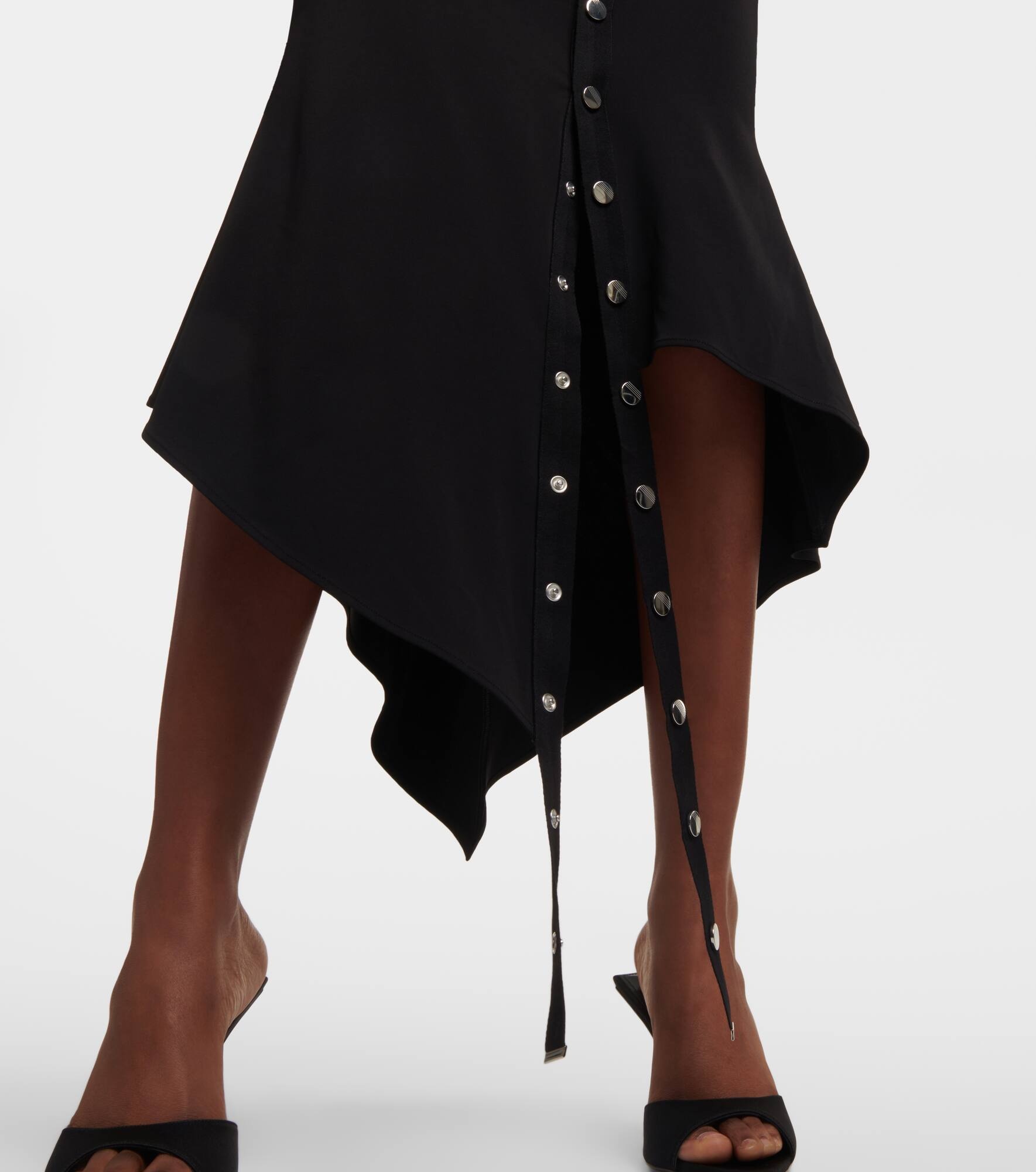 Asymmetric midi dress - 5