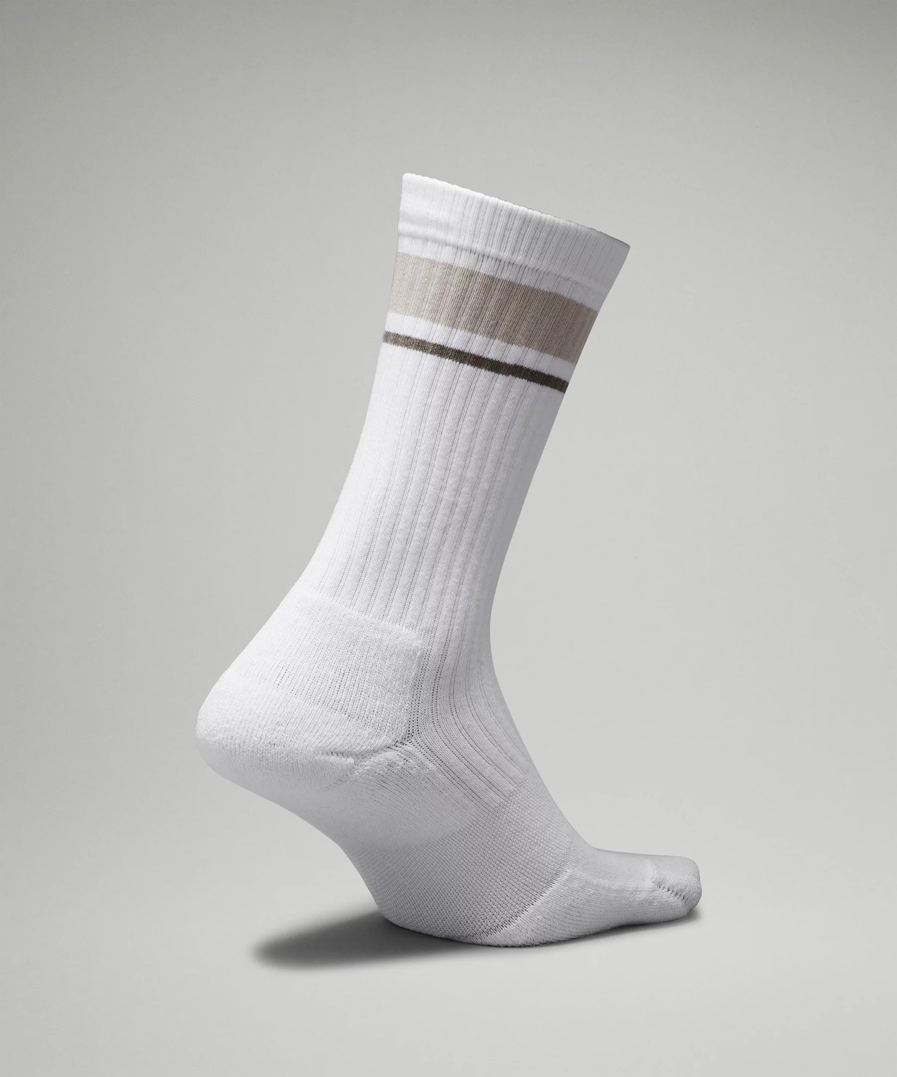 Men's Daily Stride Ribbed Comfort Crew Socks - 4