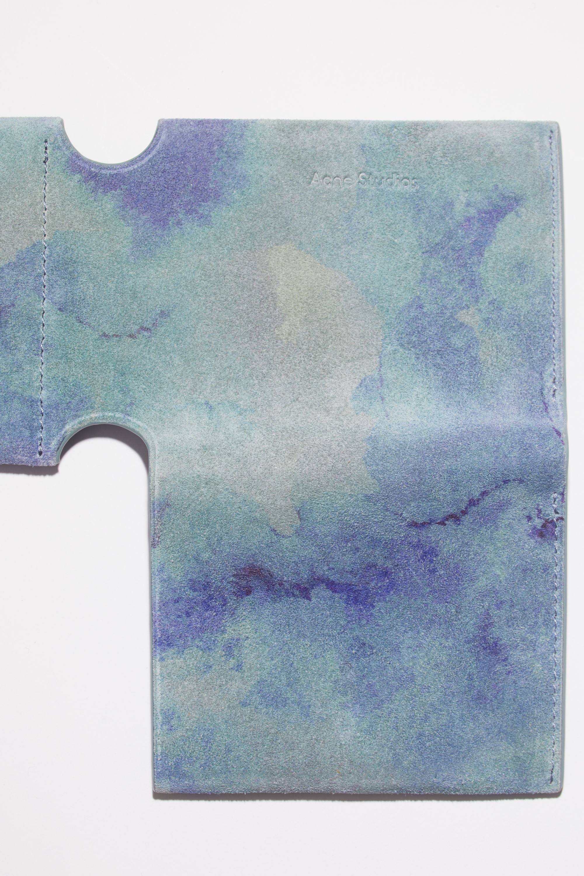Folded card holder - Multi blue - 5