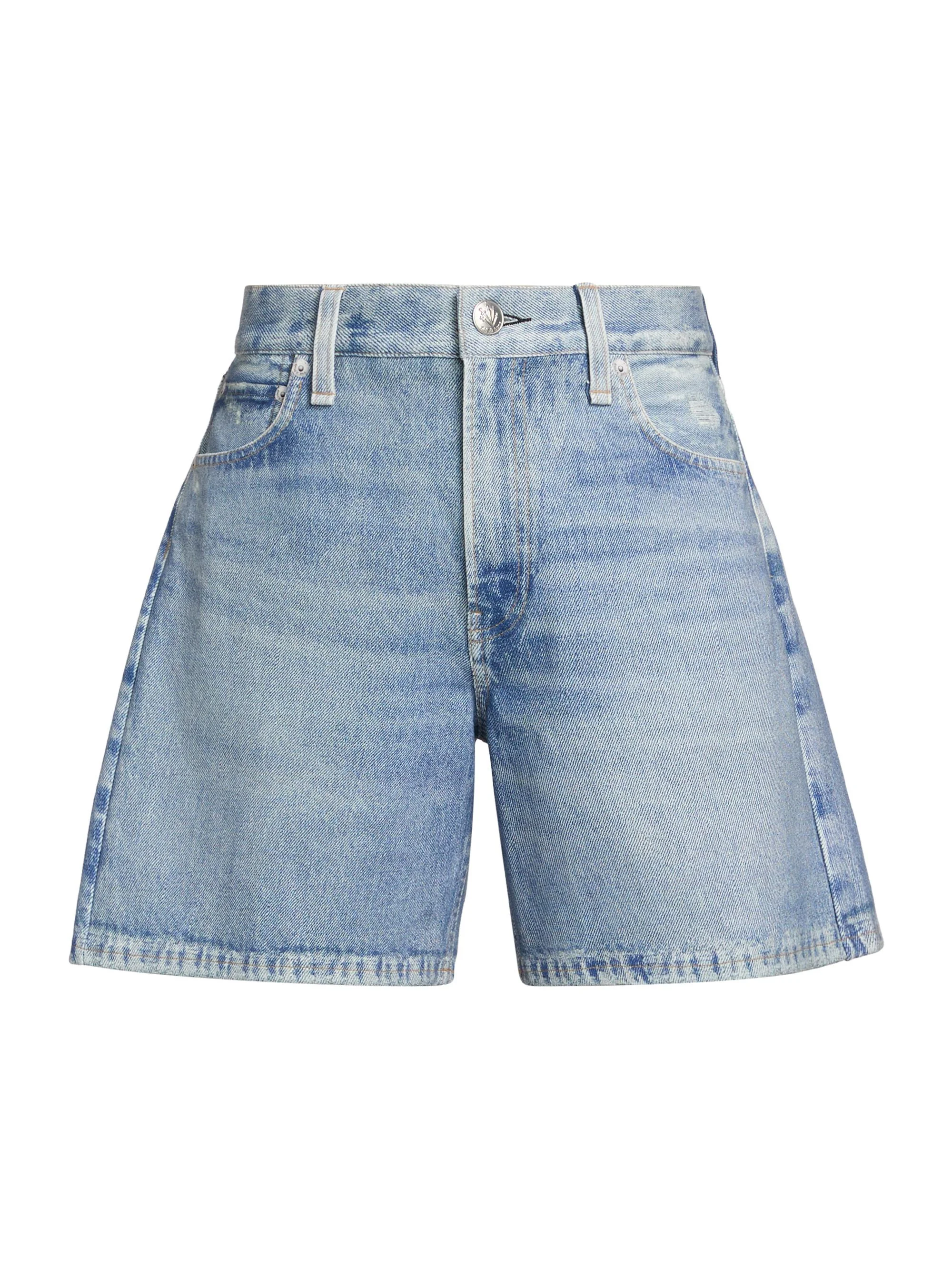 Women's rb Miramar Ponte Kaia Whiskered Denim Shorts - Rosen - 1