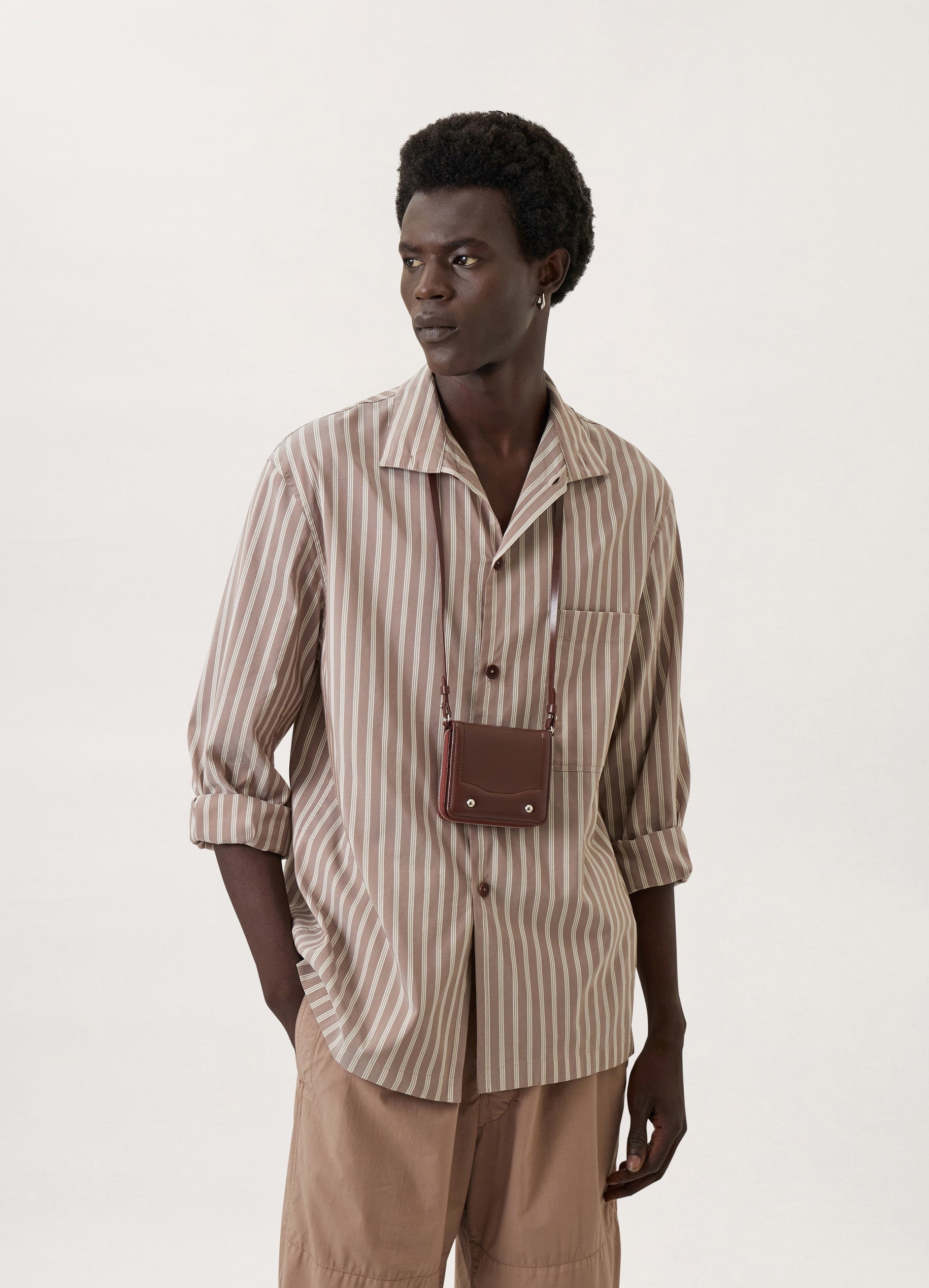 Lemaire RANSEL SQUARE ZIP WALLET | REVERSIBLE