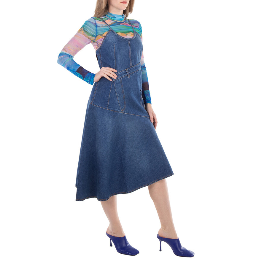 JW Anderson Twisted Denim Cotton Dress - 2