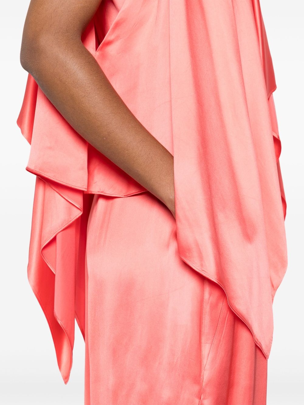 layered maxi dress - 5