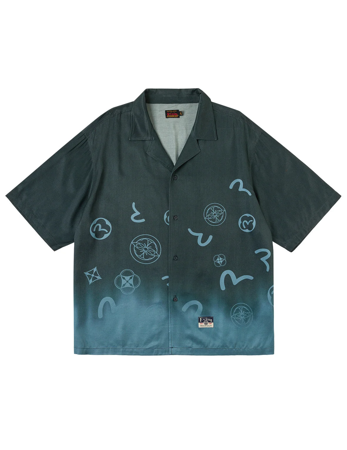 Dip-Dye Monogram Shirt - 1