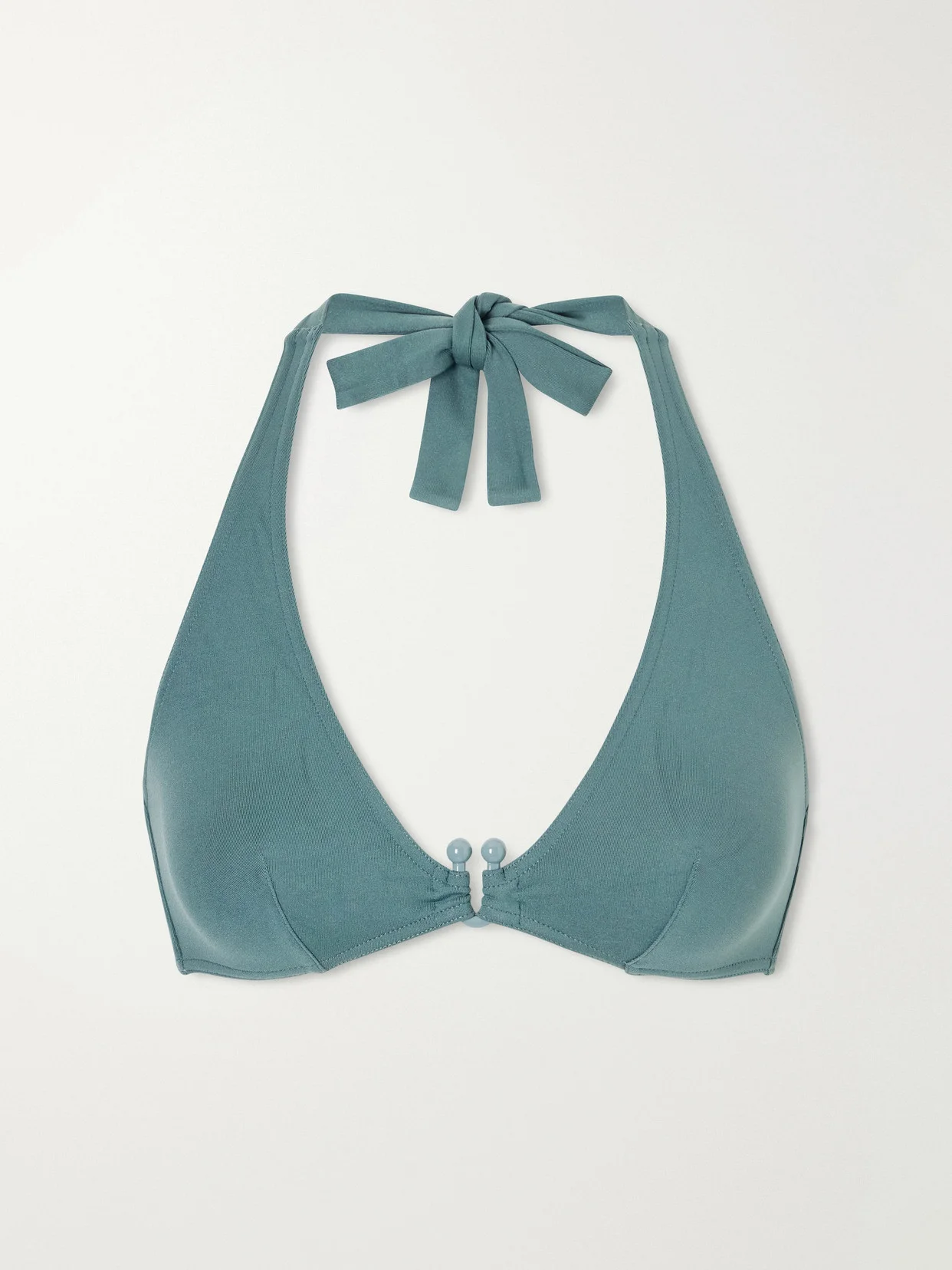 Noctambule Embellished Halterneck Bikini Top - 1