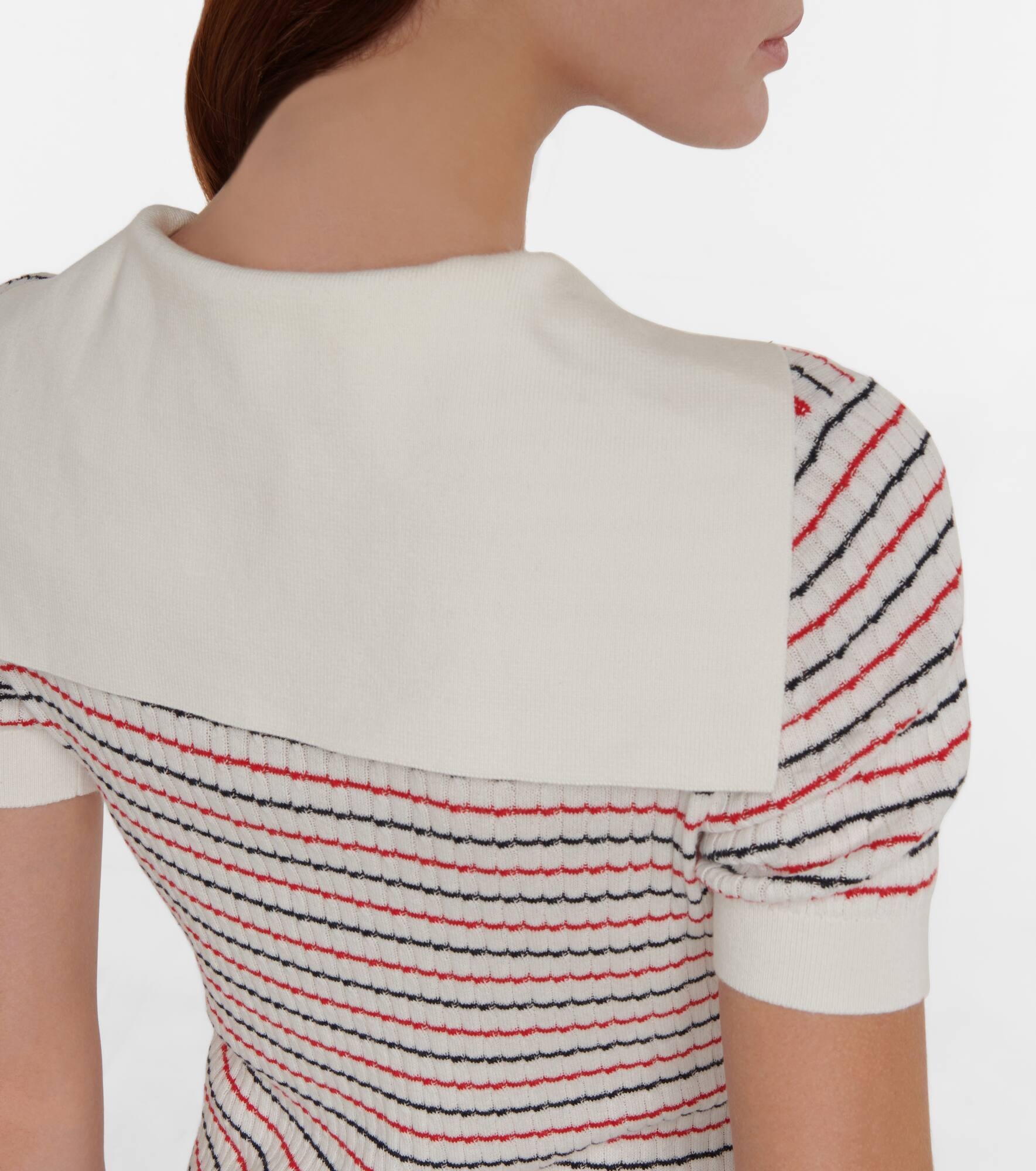 Striped cotton minidress - 5