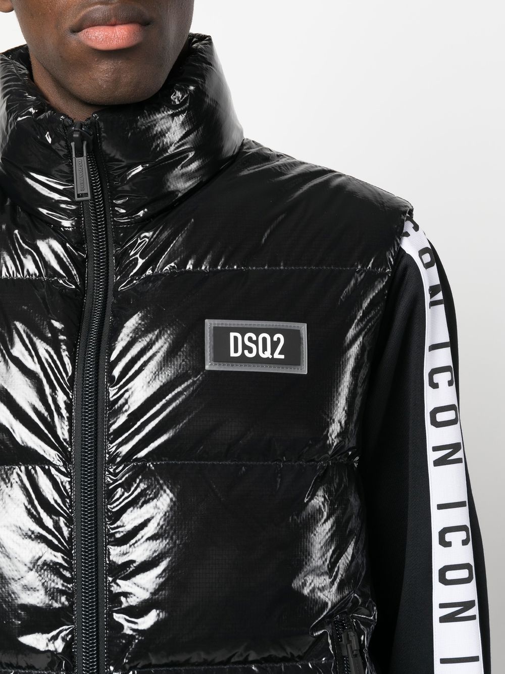 Icon stripe padded jacket - 5