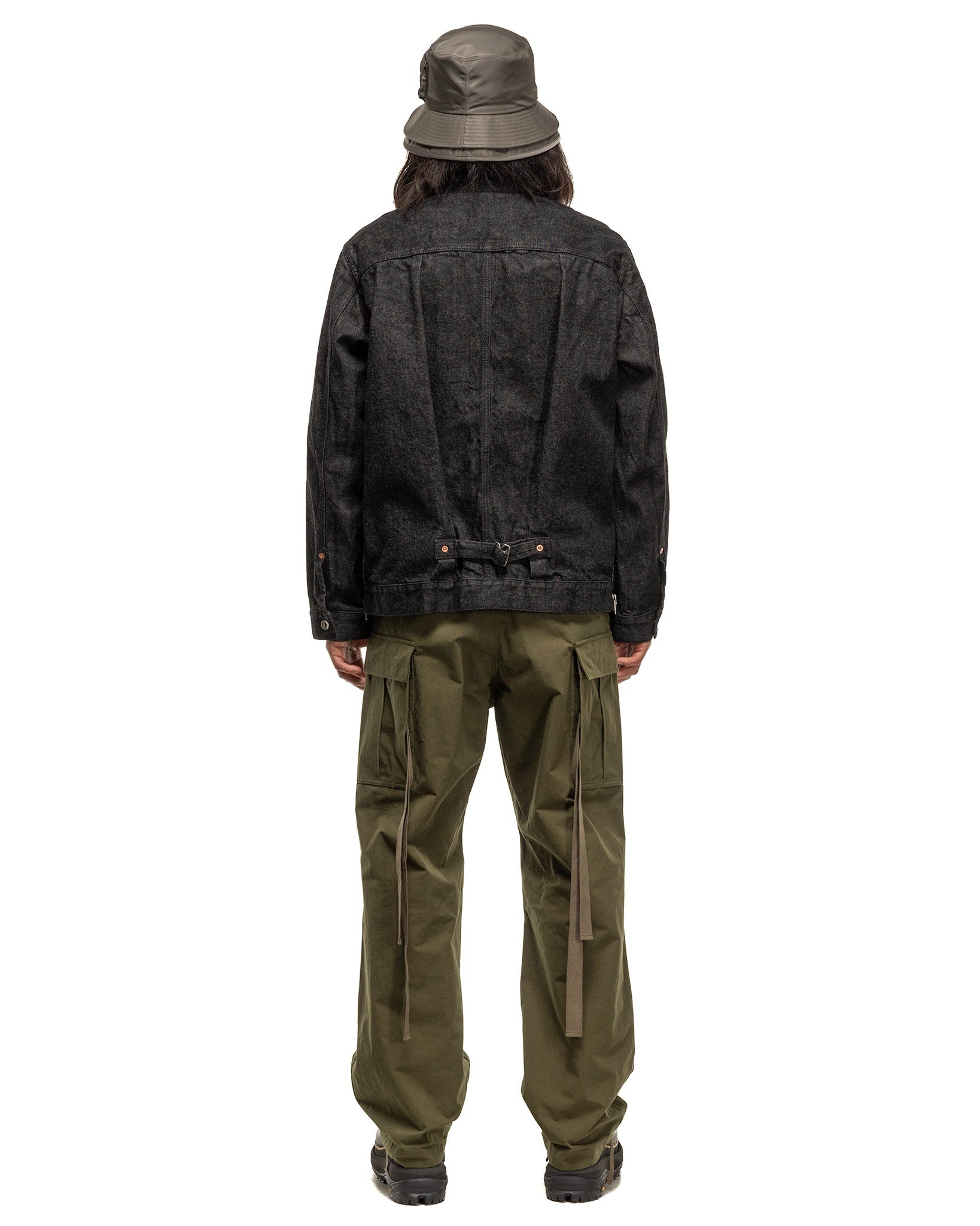 BEYONDEXX Denim Blouson Black - 3