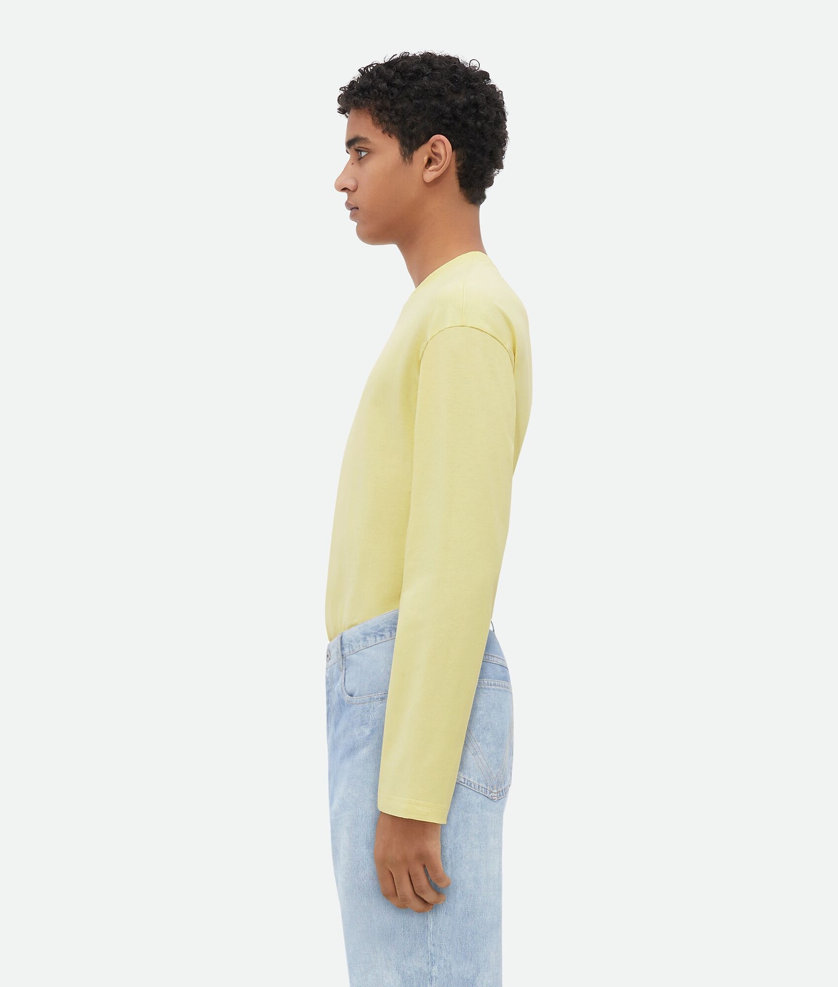 Light Cotton Long-Sleeved T-Shirt - 2