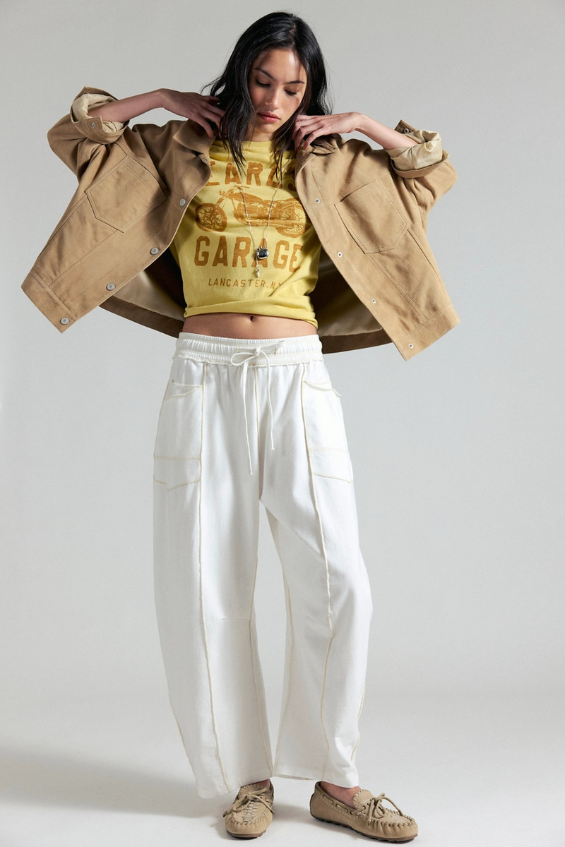 Kaiden Pull-On Barrel Pants 1