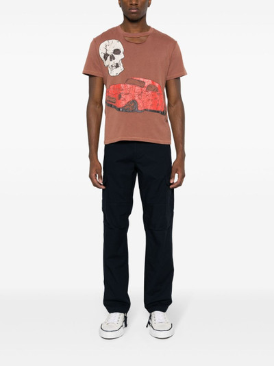ERL skull-print cotton T-shirt outlook