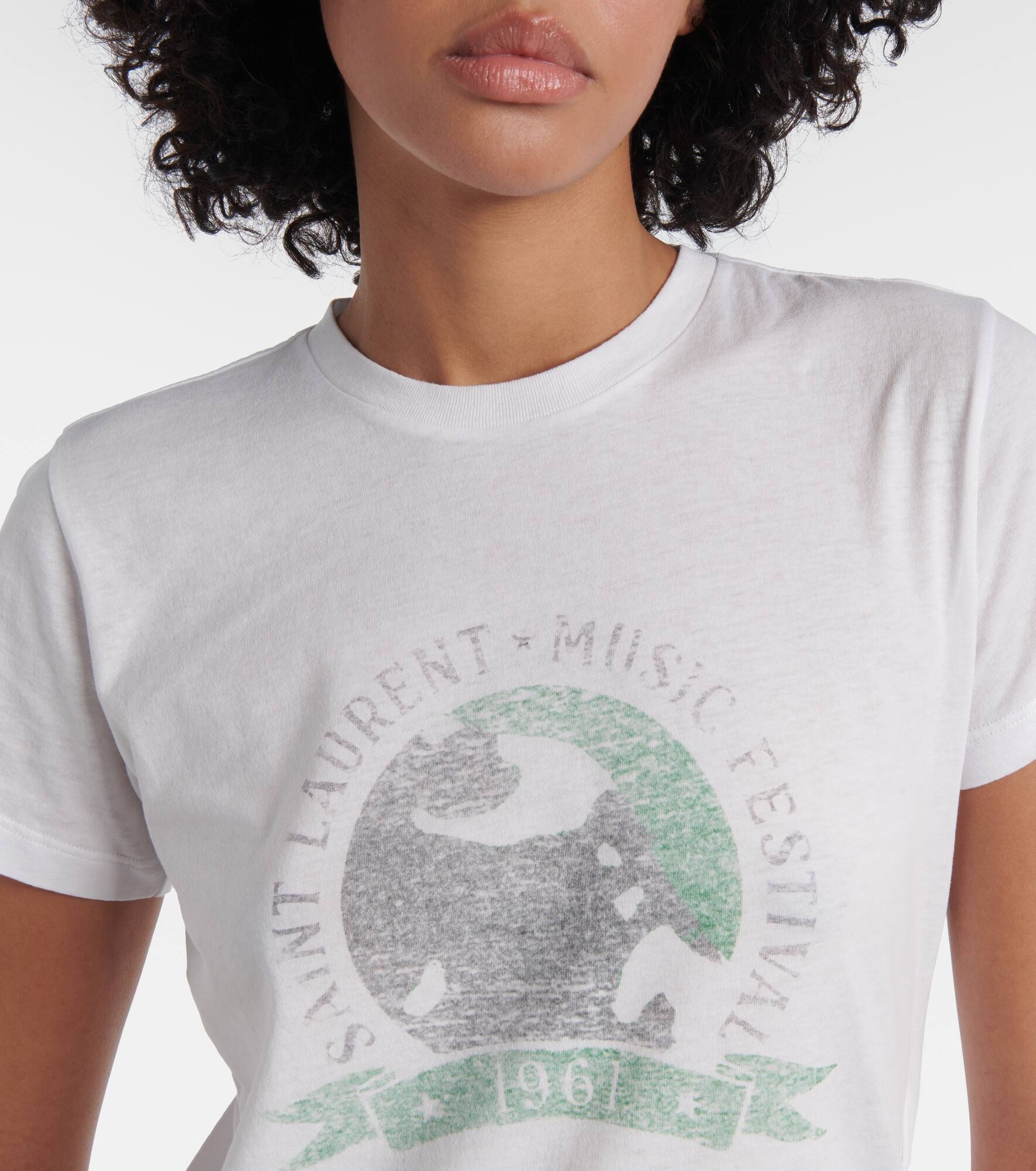 Music Festival cotton jersey T-shirt - 4