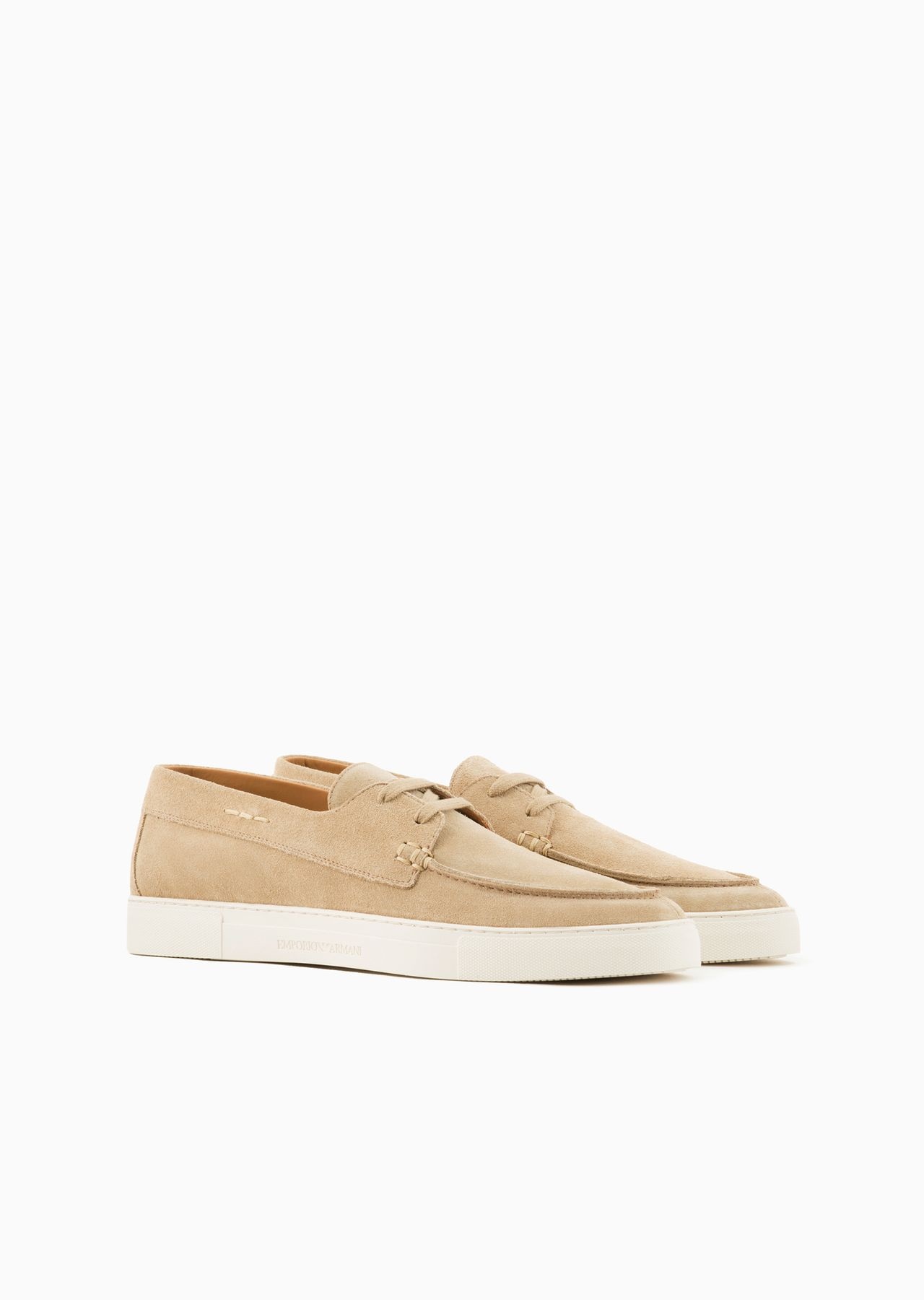 Crust leather boat shoes - 2