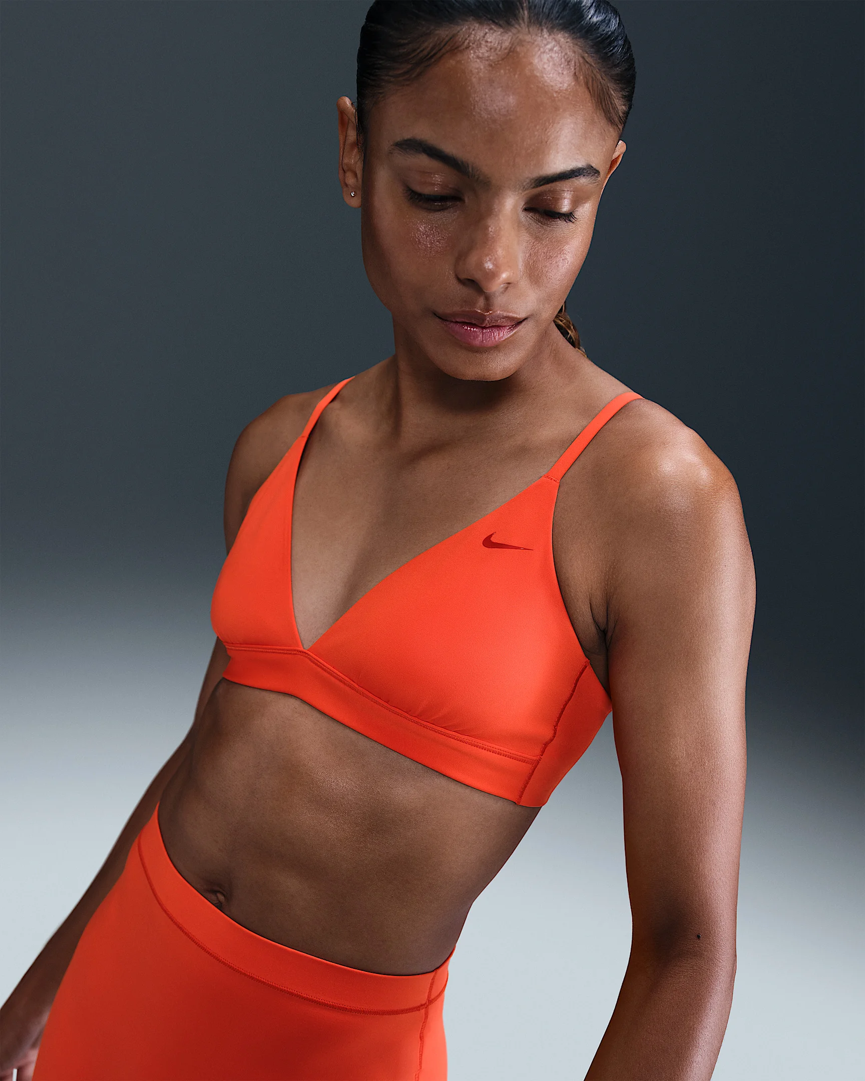 Nike Form Women's Light-Support Non-Padded Triangle Sports Bra - 1