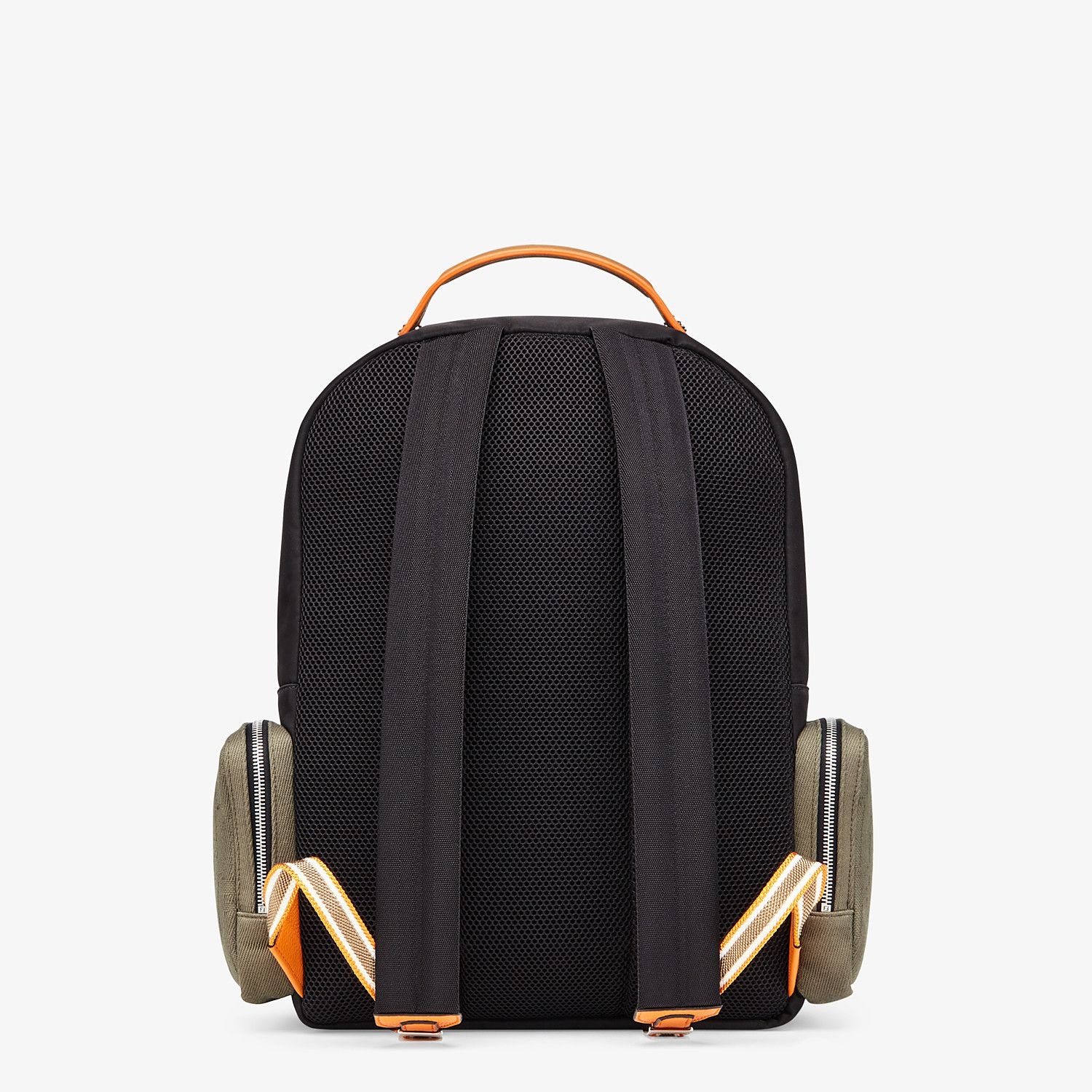 Black nylon backpack - 3