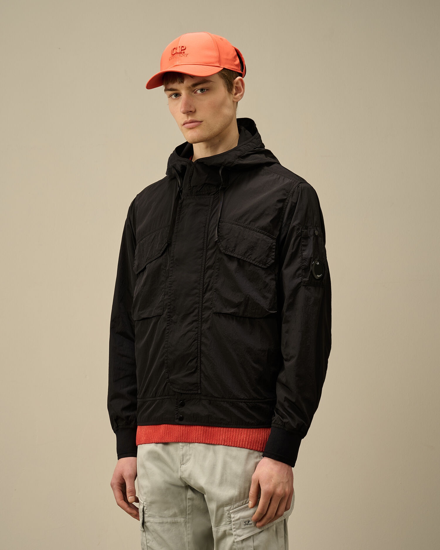 C.P. Company Chrome-R Hooded Lens Jacket | REVERSIBLE