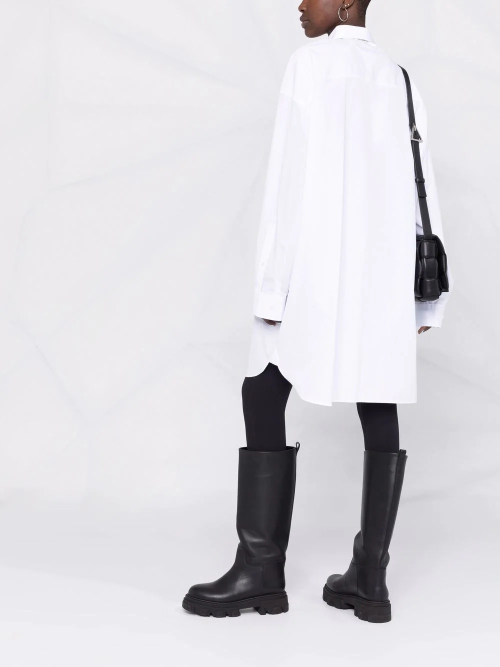 oversized cotton shirt - 4