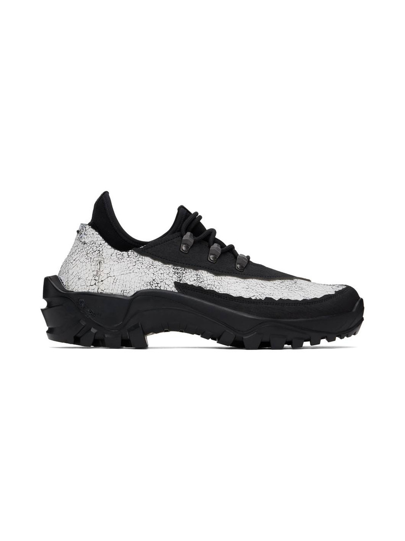 White & Black Bero Boots 1