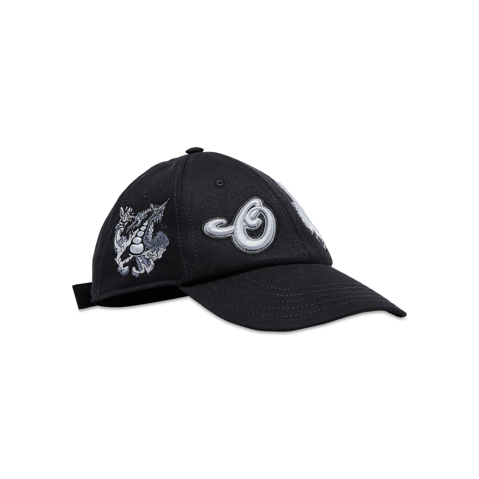 Off-White Varsity Baseball Cap 'Black/Grey' - 2