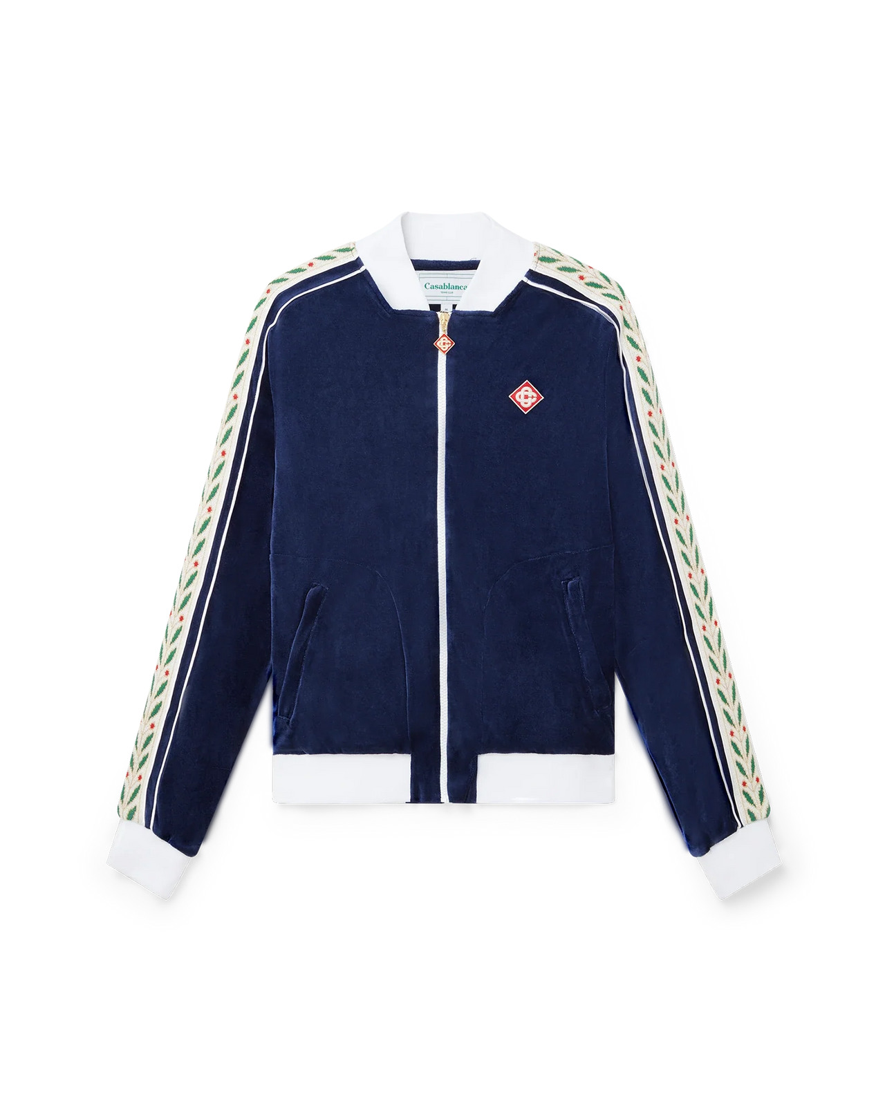 Laurel Velour Tracksuit Top - 1