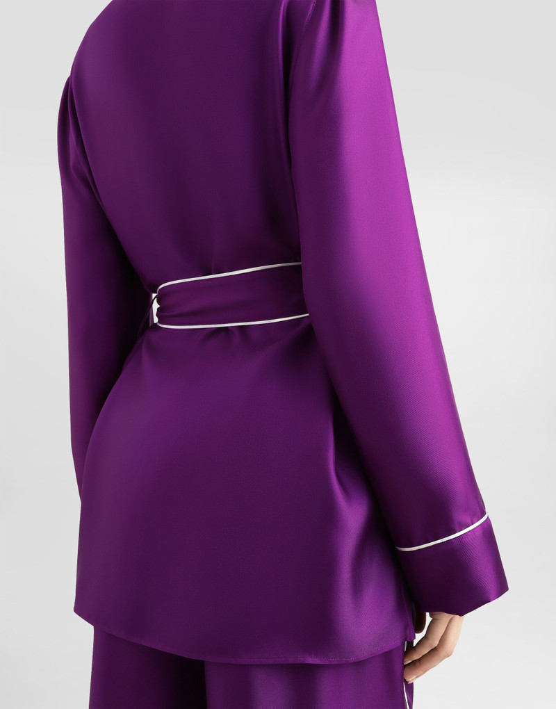 Silk twill vanity shirt 5