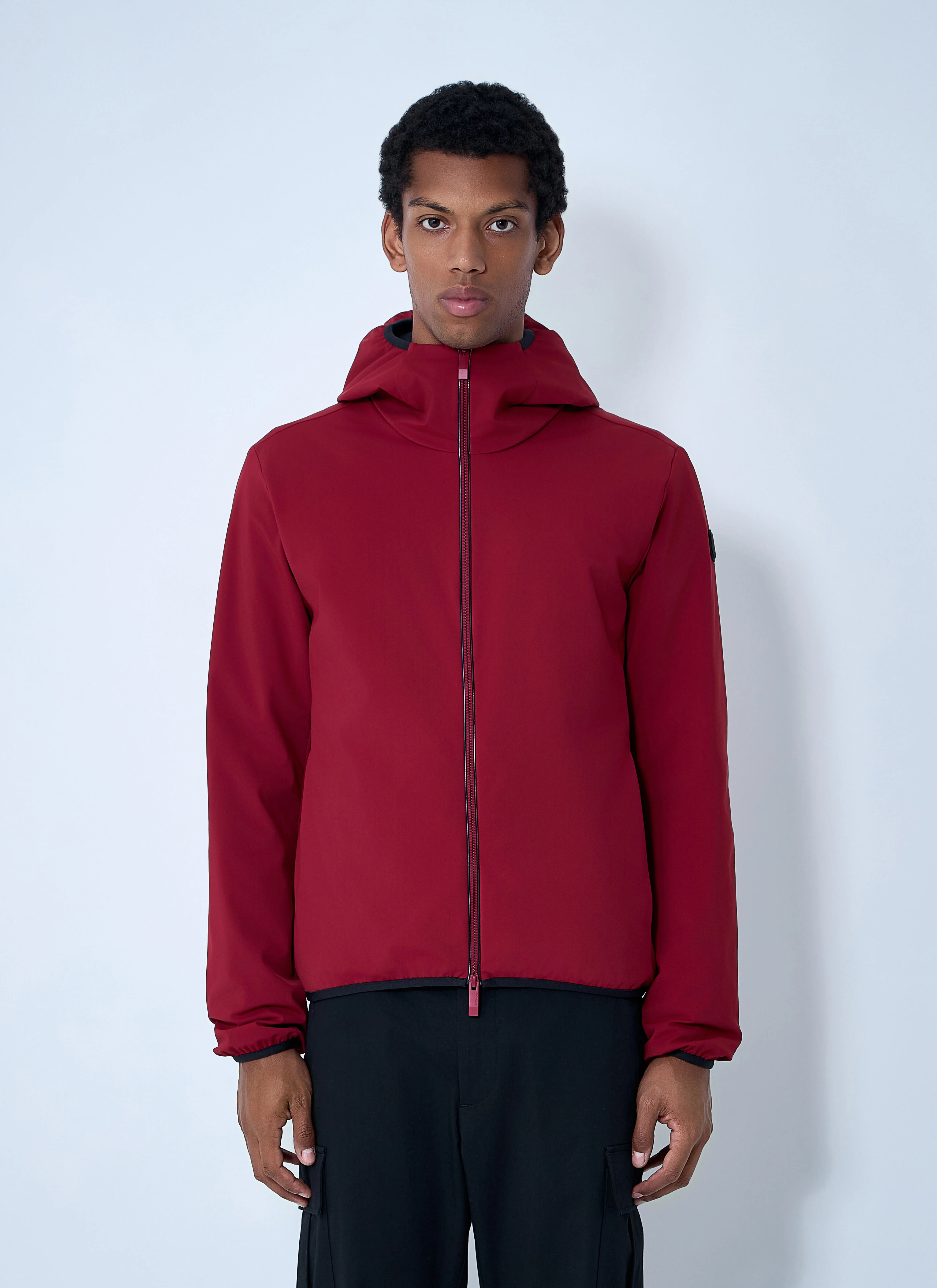 Batisse Hooded Short Down Jacket - 1