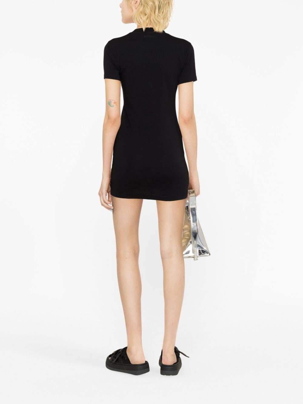 graphic-print T-shirt minidress - 3